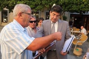 Unión Rural con el vicepresidente Valderas en una imagen retrospectiva